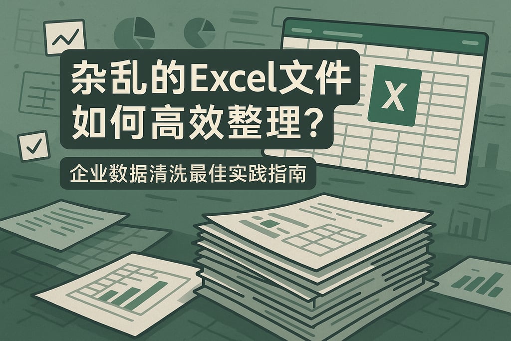 杂乱的excel文件如何高效整理？企业数据清洗最佳实践指南