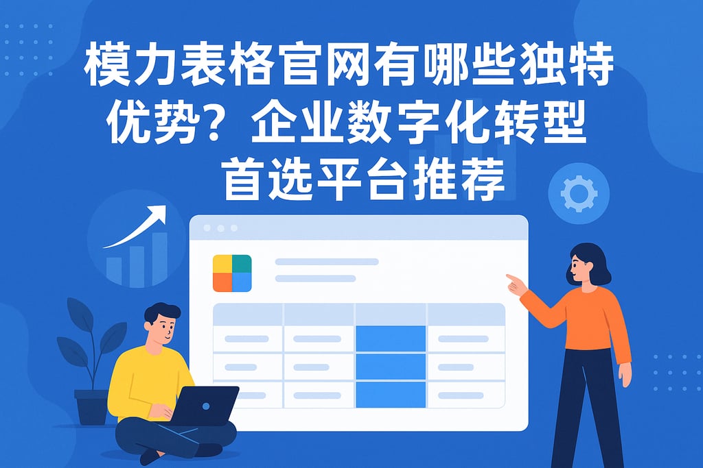 模力表格官网有哪些独特优势？企业数字化转型首选平台推荐
