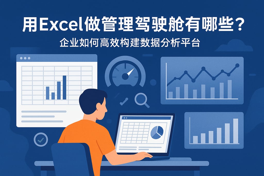 用Excel做管理驾驶舱有哪些难点？企业如何高效构建数据分析平台