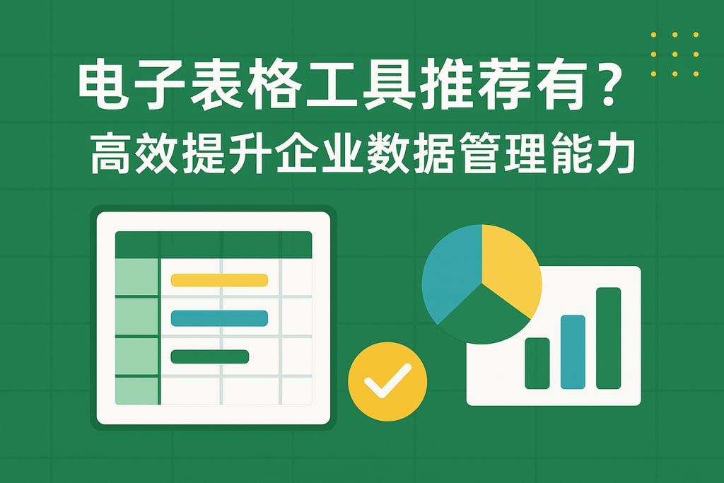 电子表格工具推荐有哪些？高效提升企业数据管理能力