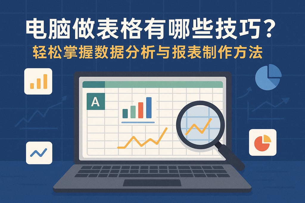 电脑做表格有哪些技巧？轻松掌握数据分析与报表制作方法