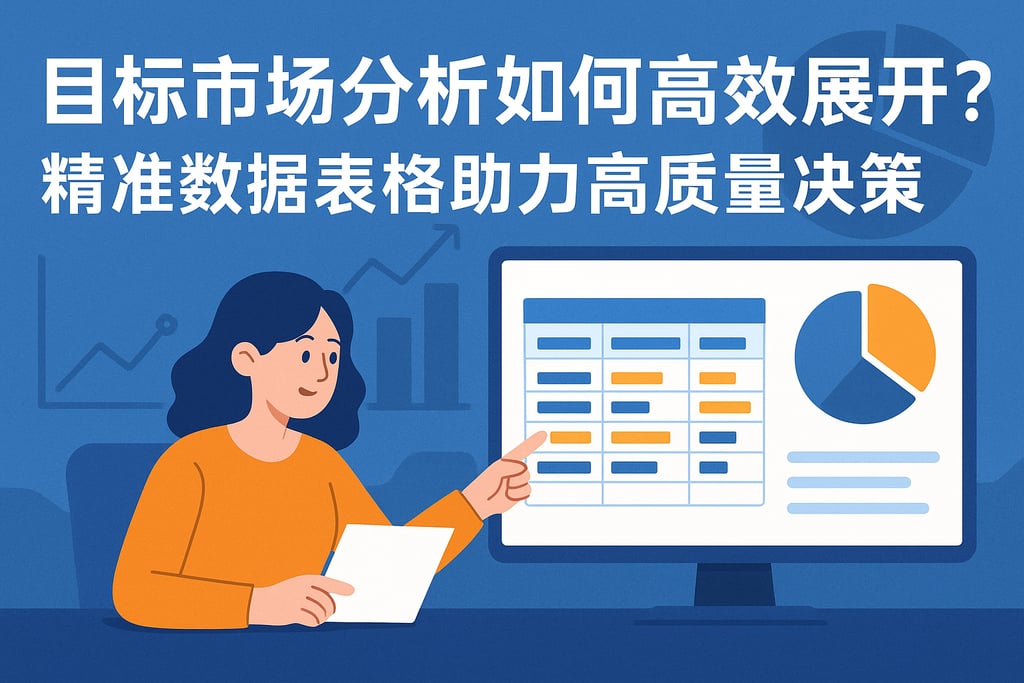 目标市场分析如何高效展开？精准数据表格助力高质量决策