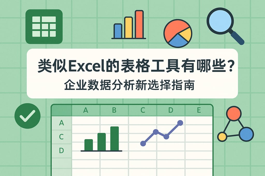 类似Excel的表格工具有哪些？企业数据分析新选择指南