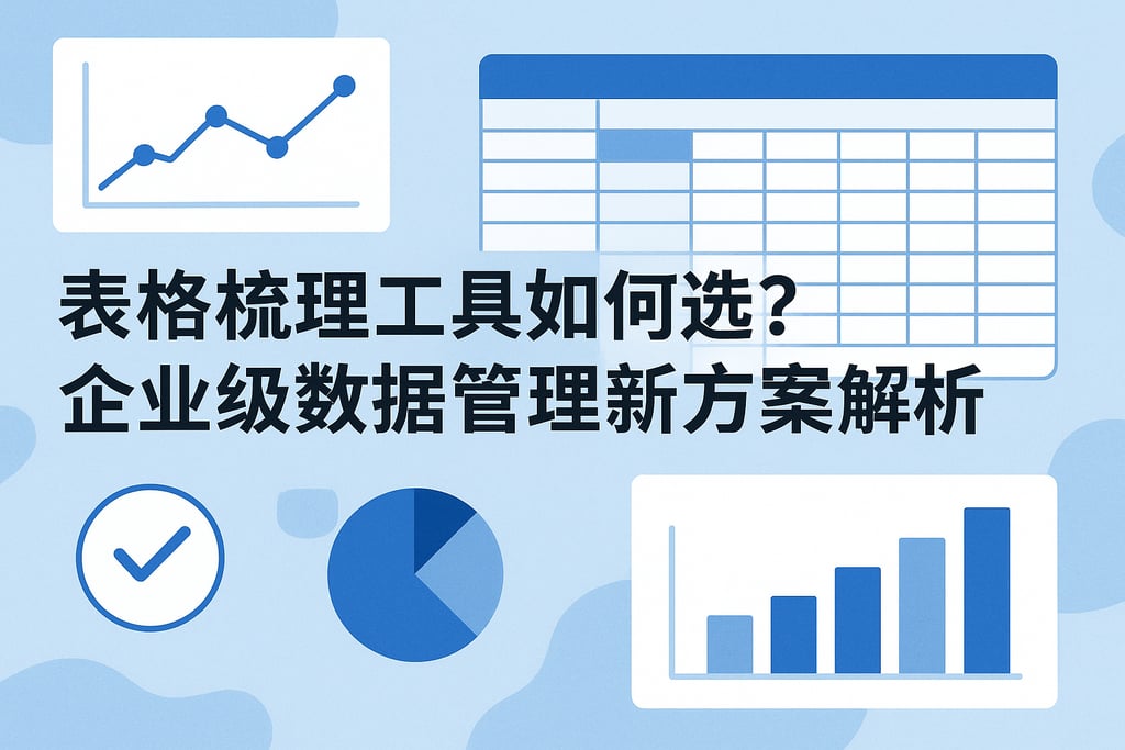 表格梳理工具如何选？企业级数据管理新方案解析