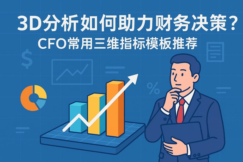 3D分析如何助力财务决策？CFO常用三维指标模板推荐