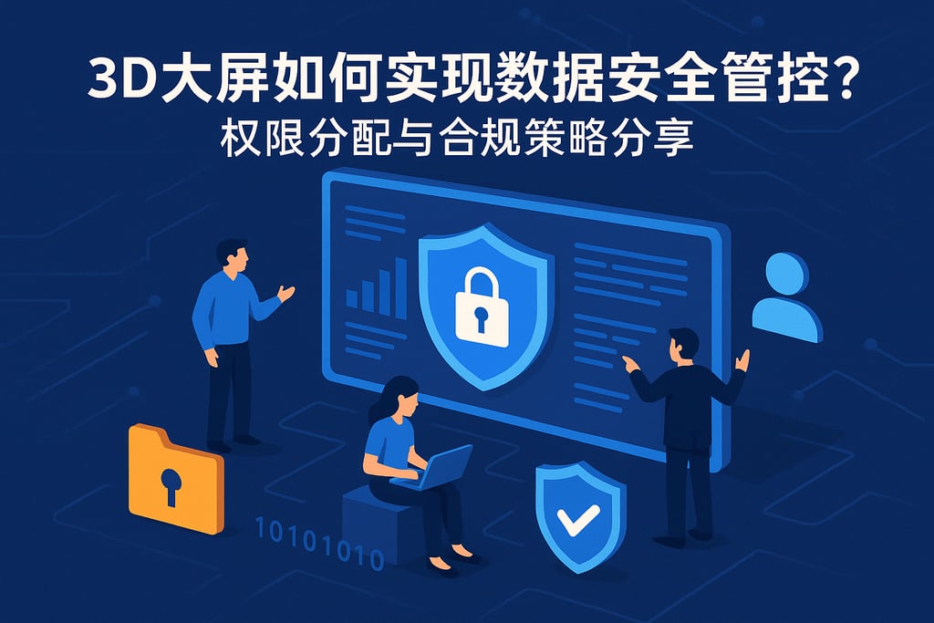 3D大屏如何实现数据安全管控？权限分配与合规策略分享