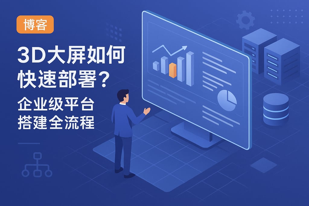 3D大屏如何快速部署？企业级平台搭建全流程讲解