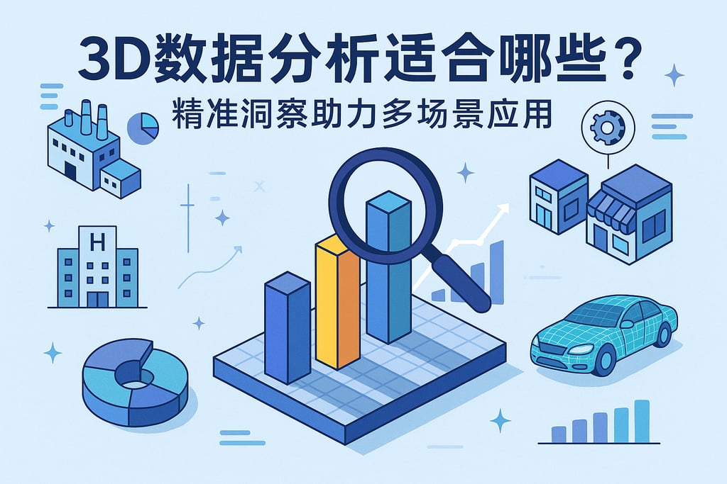 3D数据分析适合哪些行业？精准洞察助力多场景应用