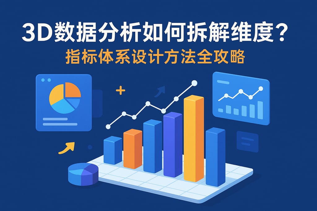 3d数据分析如何拆解维度？指标体系设计方法全攻略
