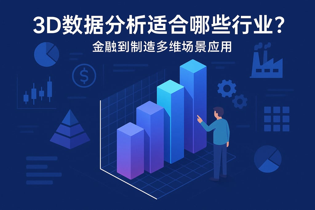 3d数据分析适合哪些行业？金融到制造多维场景应用