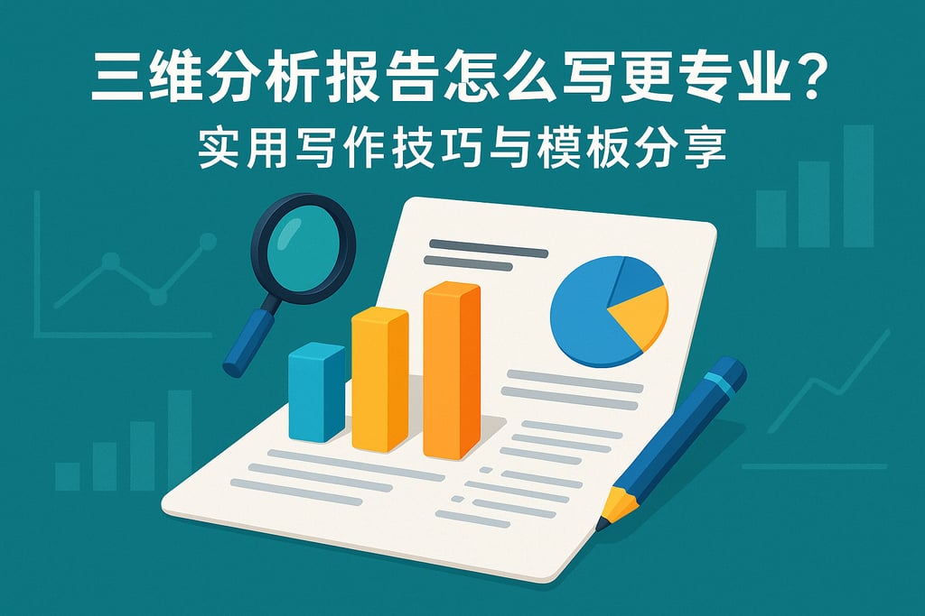 三维分析报告怎么写更专业？实用写作技巧与模板分享