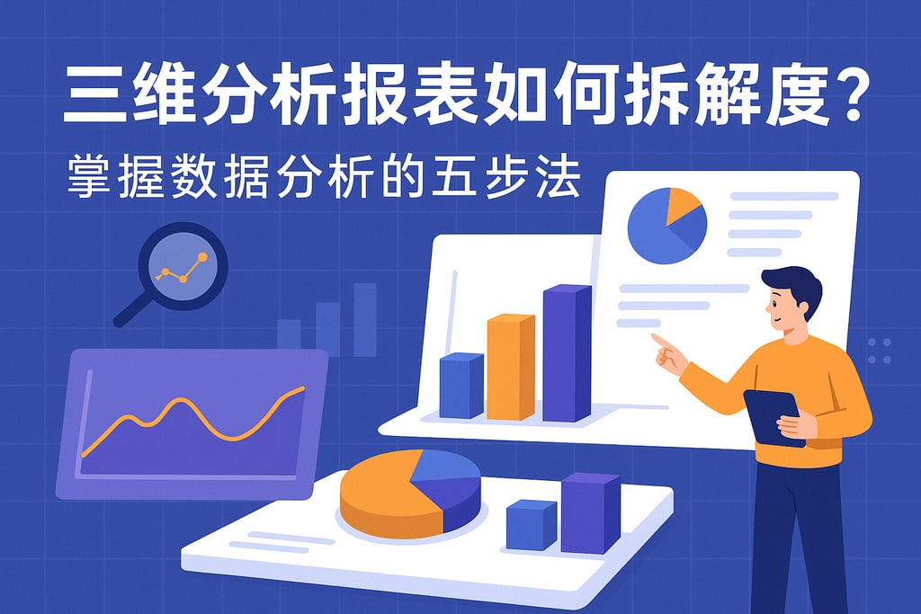 三维分析报表如何拆解维度？掌握数据分析的五步法