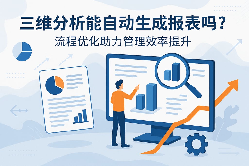 三维分析能自动生成报表吗？流程优化助力管理效率提升