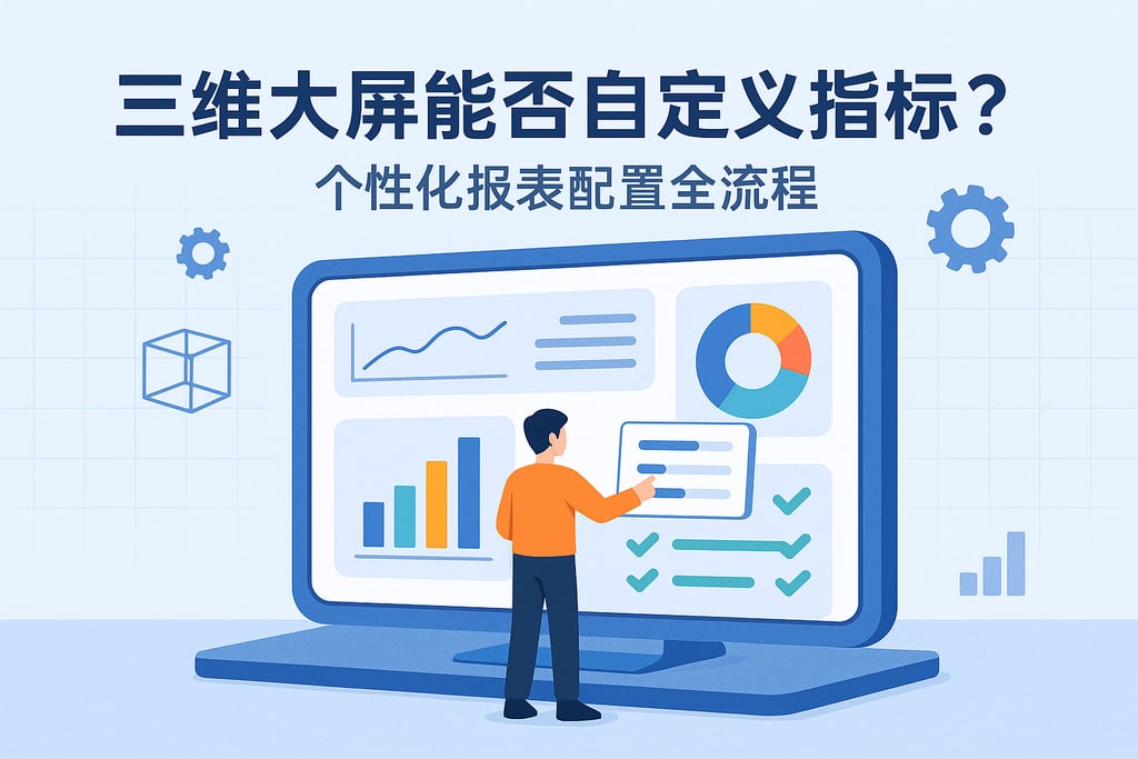 三维大屏能否自定义指标？个性化报表配置全流程