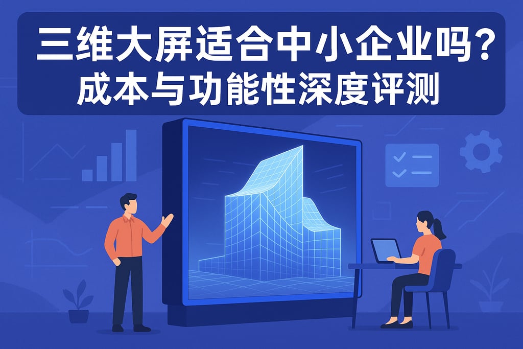 三维大屏适合中小企业吗？成本与功能性深度评测