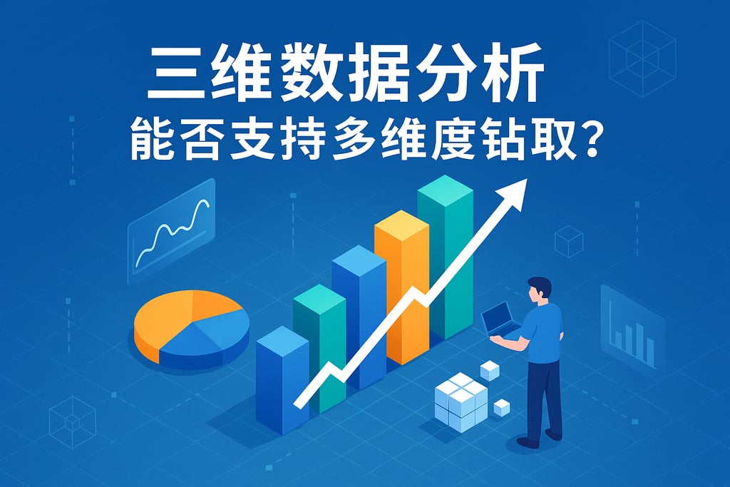 三维数据分析能否支持多维度钻取？深度挖掘业务潜力