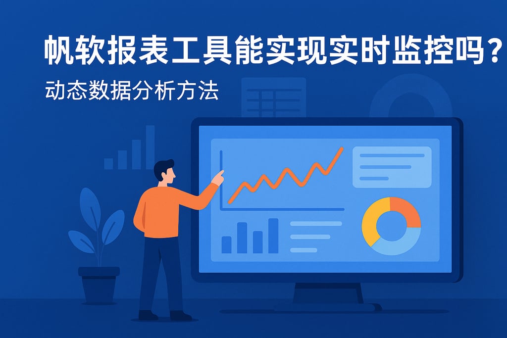 帆软报表工具能实现实时监控吗？动态数据分析方法 - FineReport报表知识库