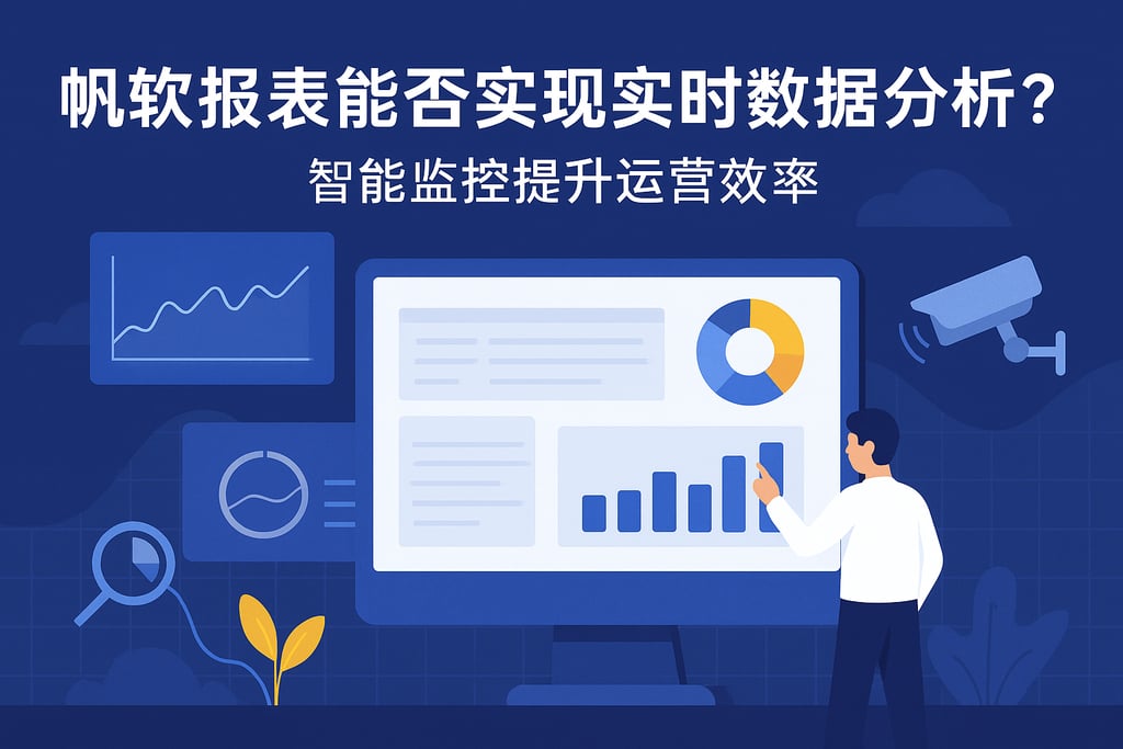 帆软报表能否实现实时数据分析？智能监控提升运营效率