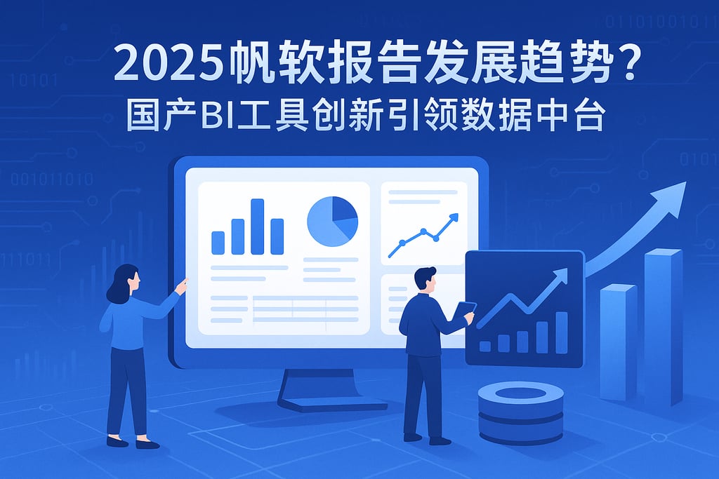 2025年帆软report发展趋势？国产BI工具创新引领数据中台