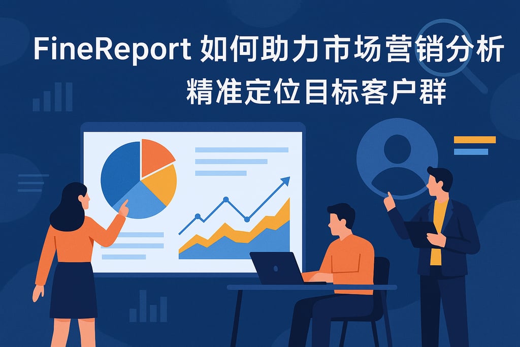 Finereport如何助力市场营销分析？精准定位目标客户群