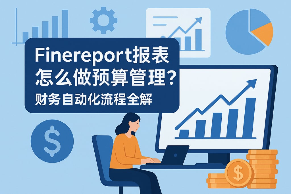 Finereport报表怎么做预算管理？财务自动化流程全解
