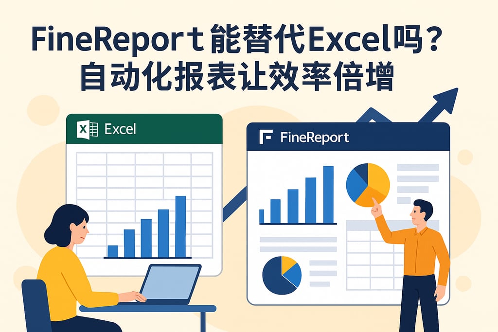 Finereport能替代Excel吗？自动化报表让效率倍增