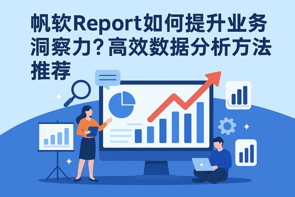 帆软report如何提升业务洞察力？高效数据分析方法推荐