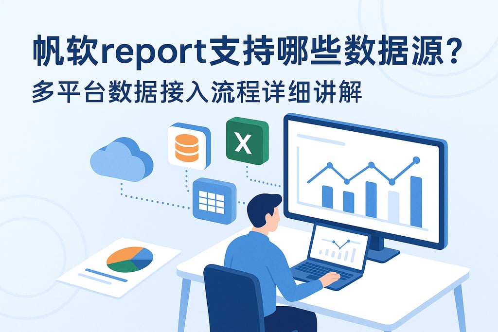 帆软report支持哪些数据源？多平台数据接入流程详细讲解