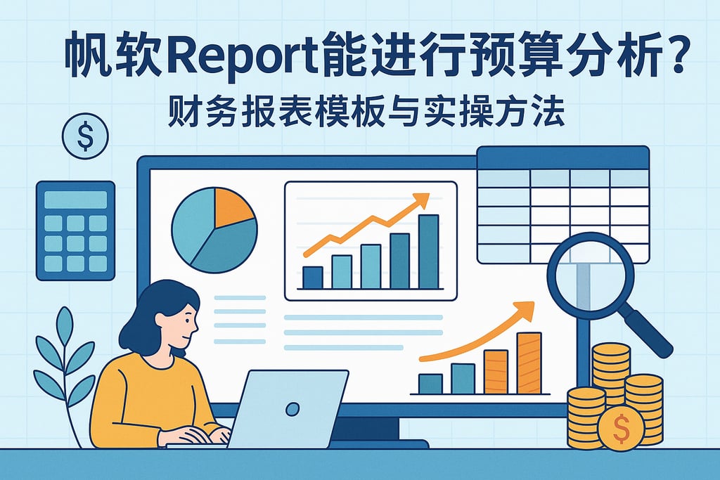 帆软report能进行预算分析吗？财务报表模板与实操方法