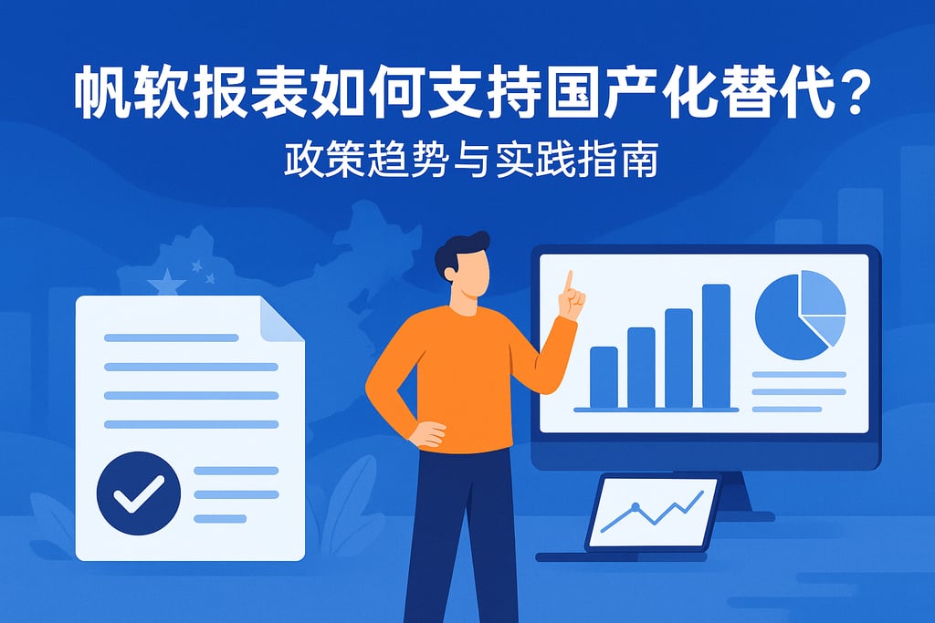 帆软报表如何支持国产化替代？政策趋势与实践指南