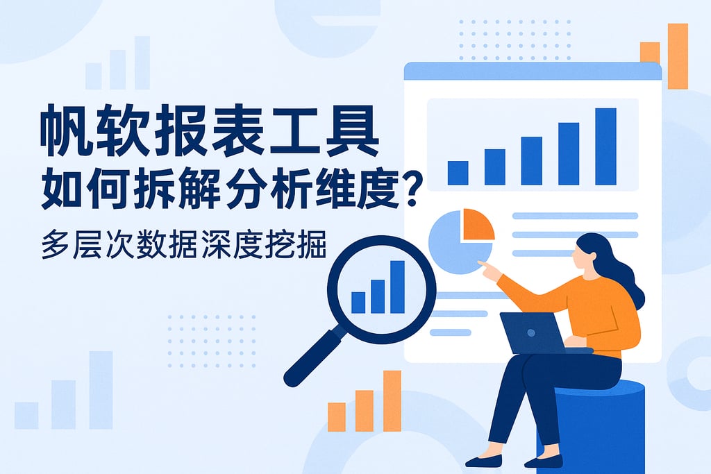 帆软报表工具如何拆解分析维度？多层次数据深度挖掘