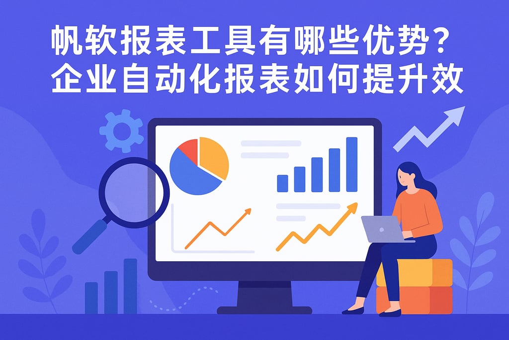 帆软报表工具有哪些优势？企业自动化报表如何提升效率