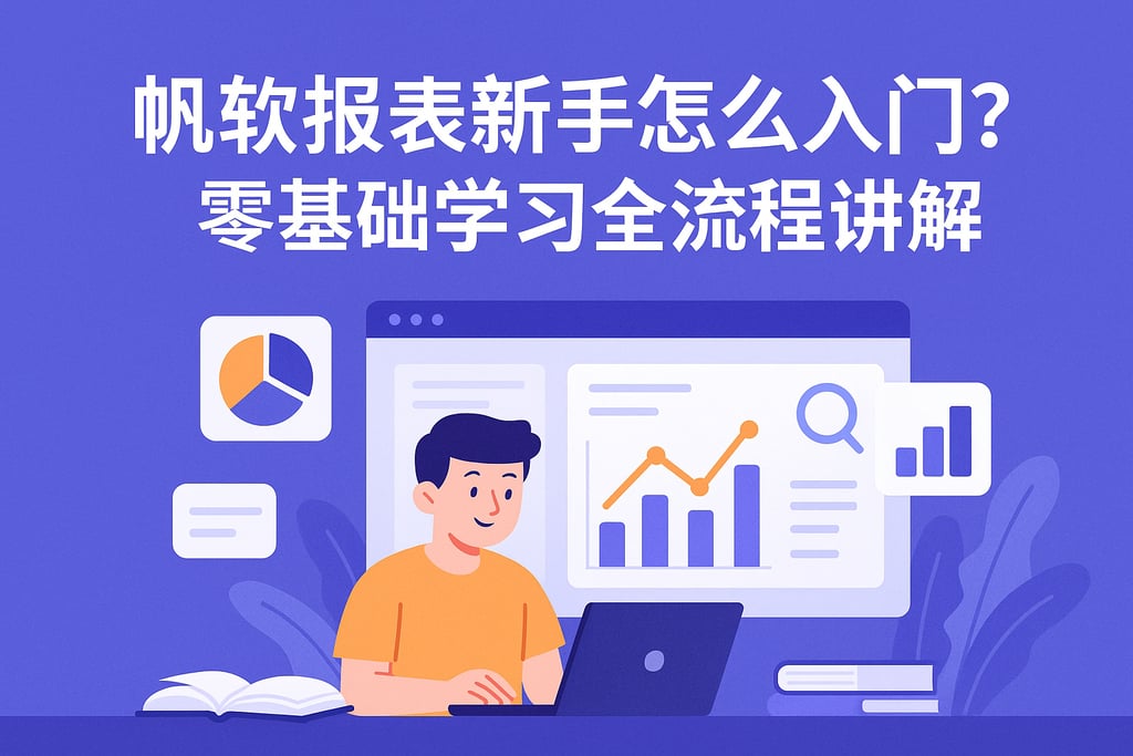 帆软报表新手怎么入门？零基础学习全流程讲解