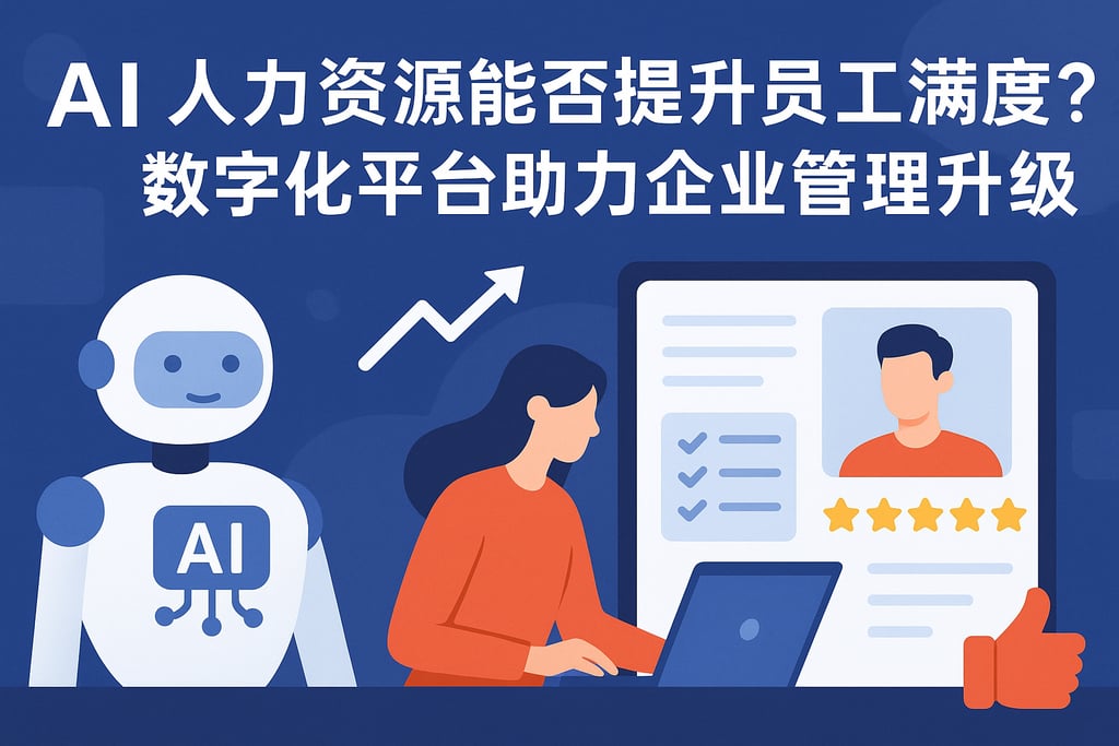 AI人力资源能否提升员工满意度？数字化平台助力企业管理升级
