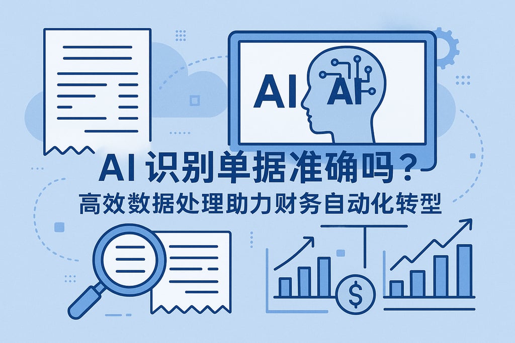 AI识别单据准确吗？高效数据处理助力财务自动化转型