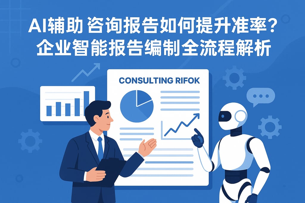 AI辅助咨询报告如何提升准确率？企业智能报告编制全流程解析