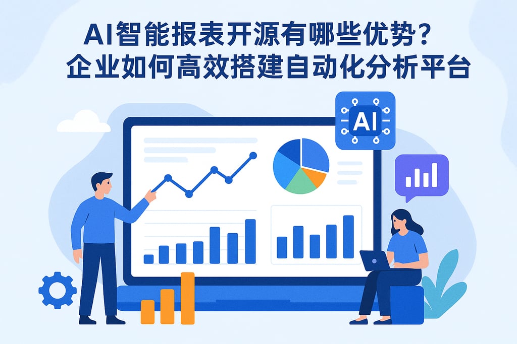 ai智能报表开源有哪些优势？企业如何高效搭建自动化分析平台