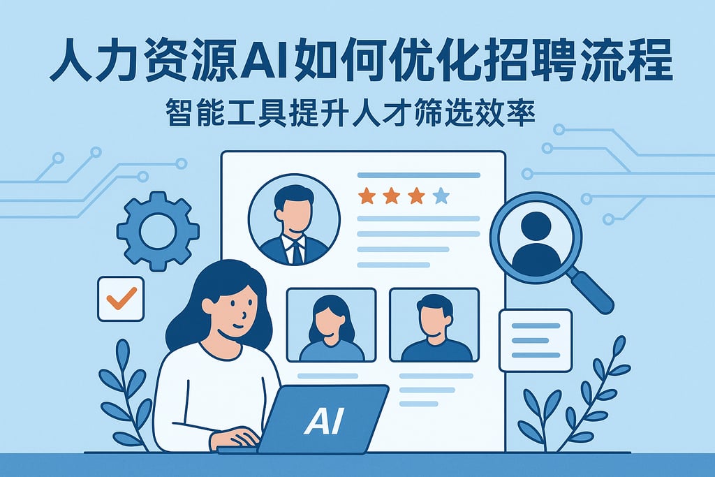 人力资源AI如何优化招聘流程？智能工具提升人才筛选效率