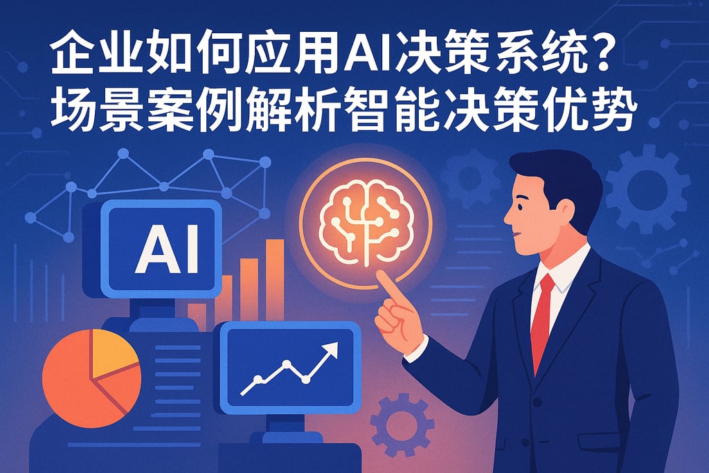 企业如何应用AI决策系统？场景案例解析智能决策优势