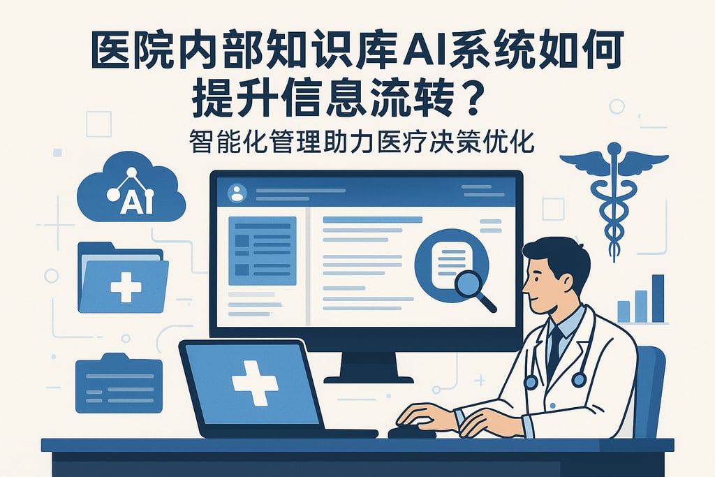 医院内部知识库ai系统如何提升信息流转？智能化管理助力医疗决策优化