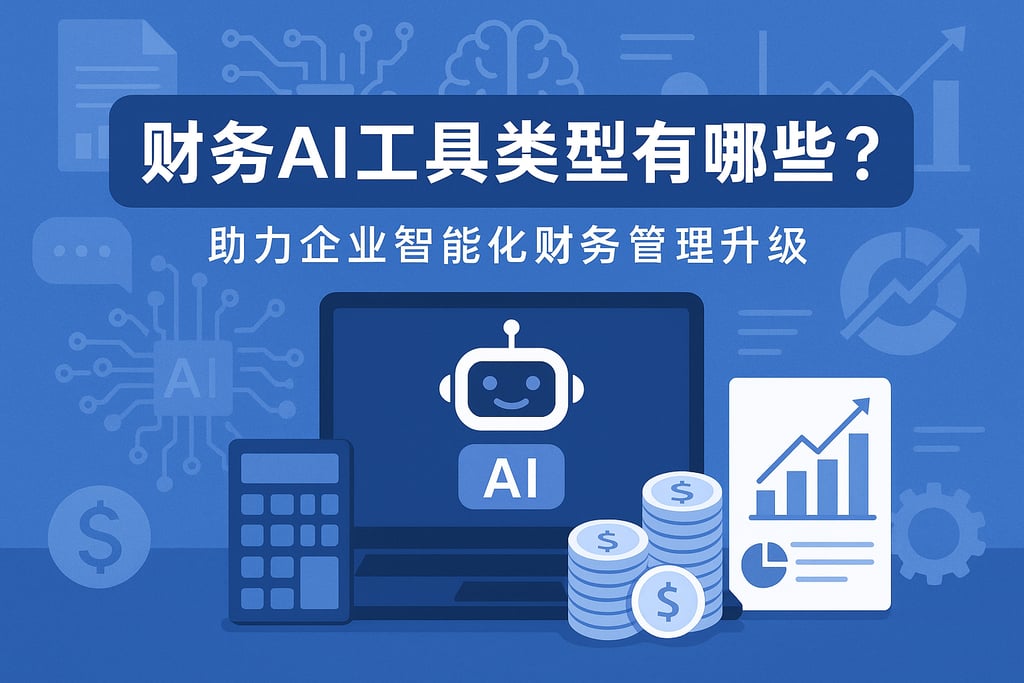 财务AI工具类型有哪些？助力企业智能化财务管理升级