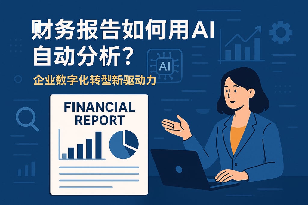 财务报告如何用AI自动分析？企业数字化转型新驱动力