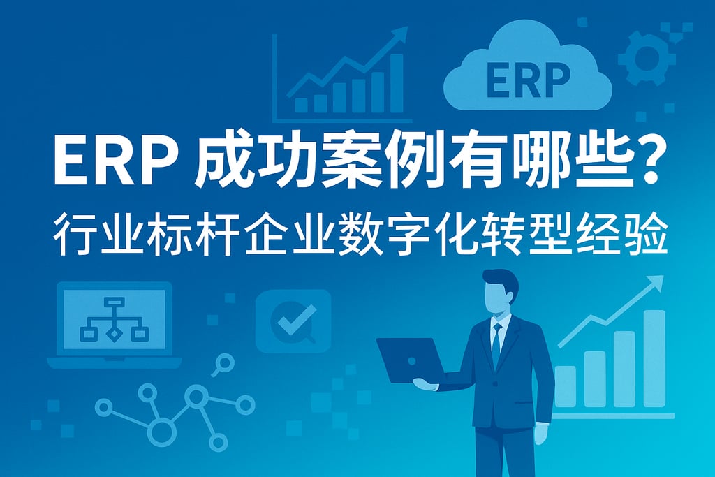 ERP成功案例有哪些？行业标杆企业数字化转型经验