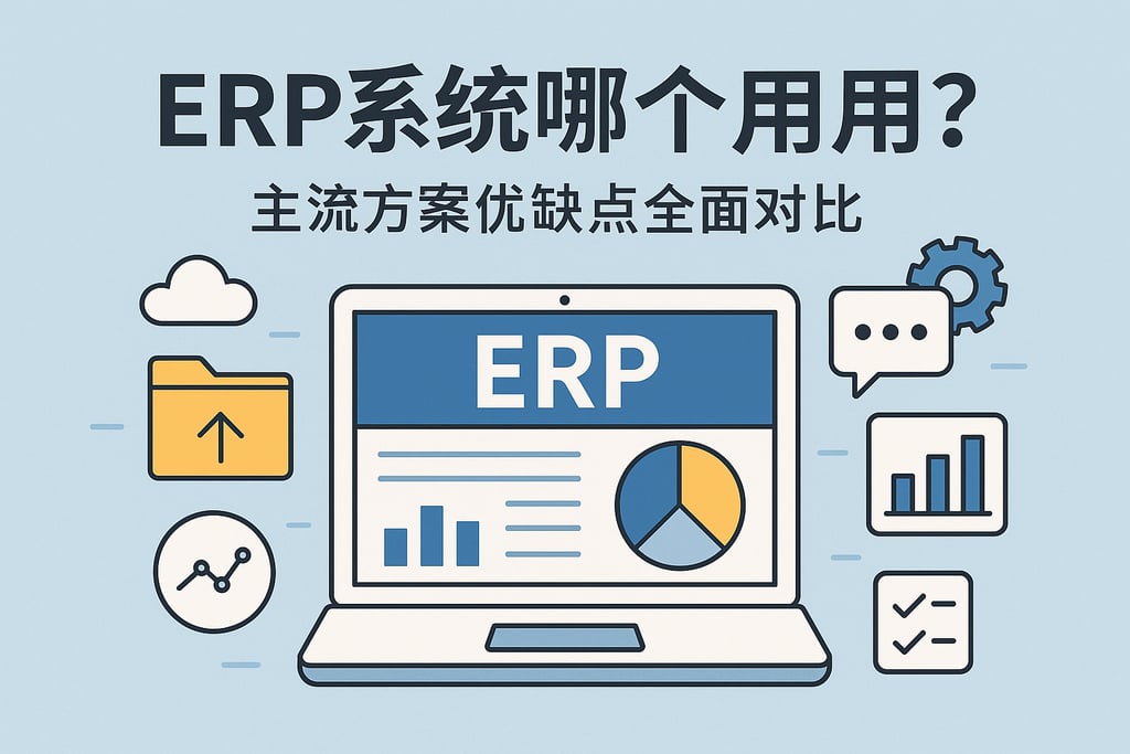 ERP系统哪个好用？主流方案优缺点全面对比
