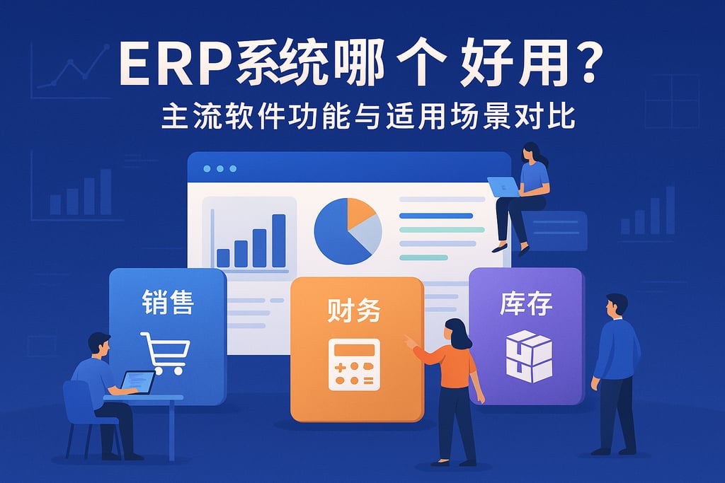 ERP系统哪个好用？主流软件功能与适用场景对比