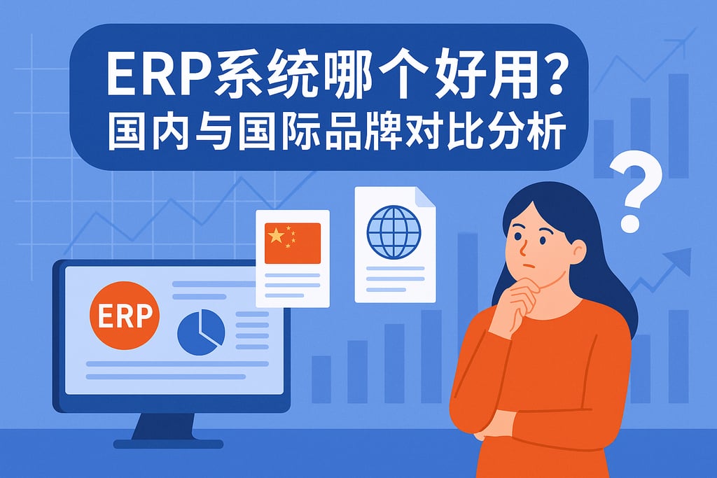 ERP系统哪个好用？国产与国际品牌对比分析