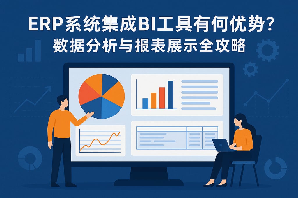 ERP系统集成BI工具有何优势？数据分析与报表展示全攻略