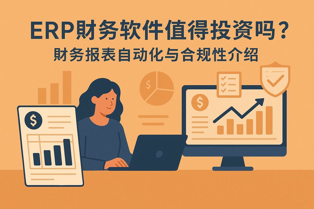 ERP财务软件值得投资吗？财务报表自动化与合规性介绍