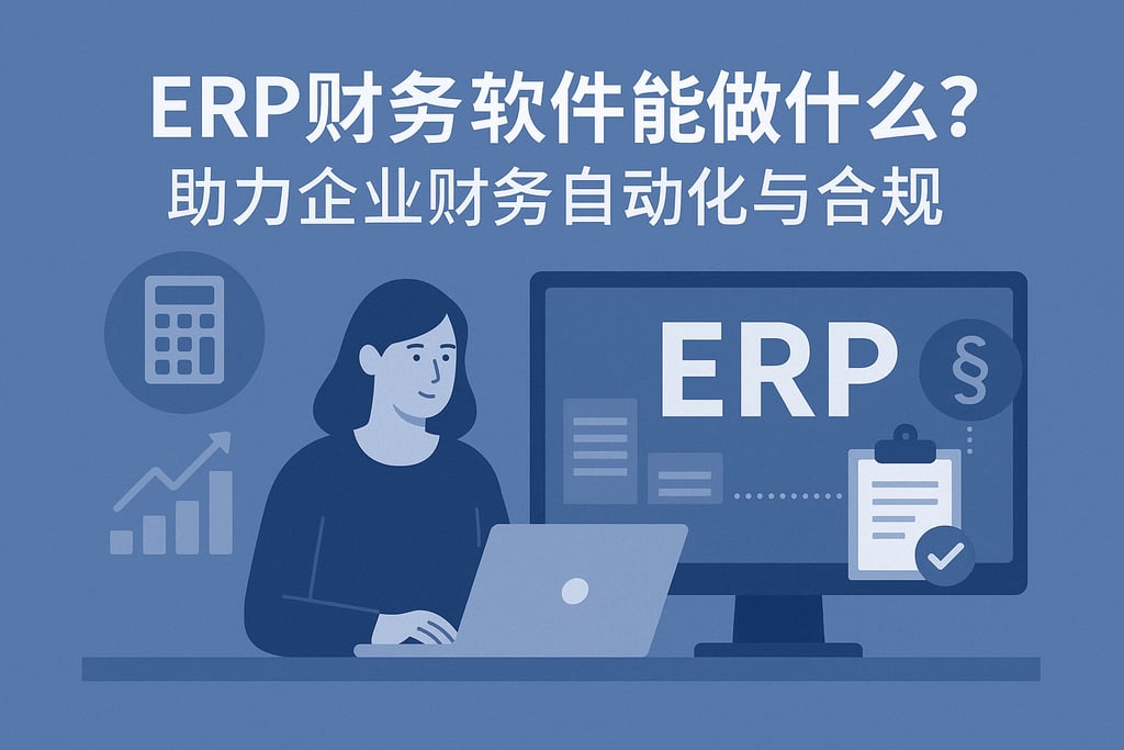 ERP财务软件能做什么？助力企业财务自动化与合规