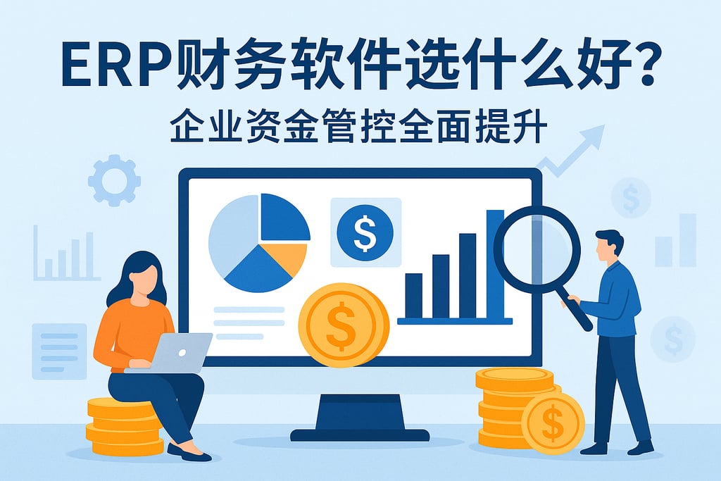 ERP财务软件选什么好？企业资金管控全面提升